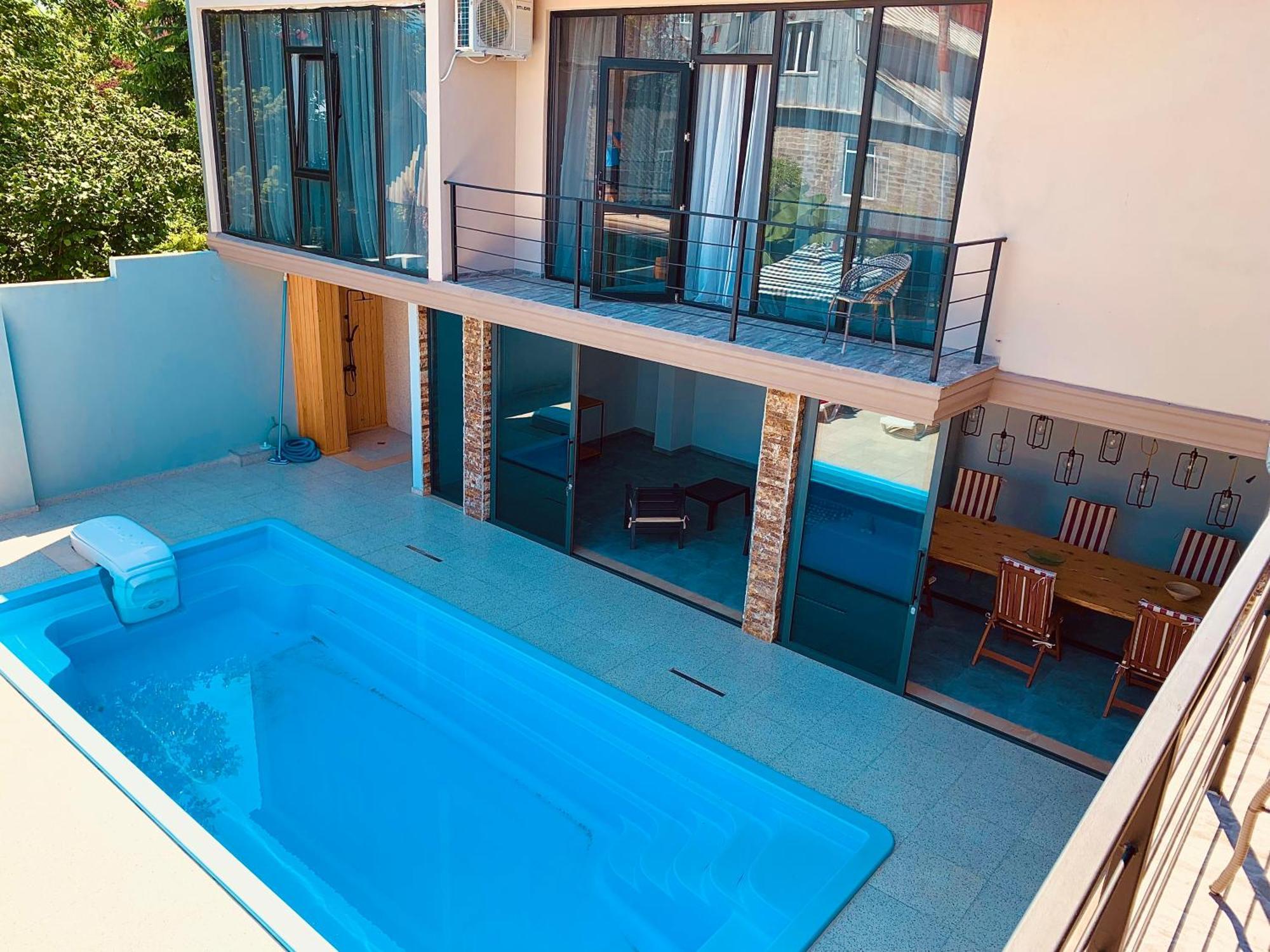 Guest House Smile Kobuleti Bagian luar foto